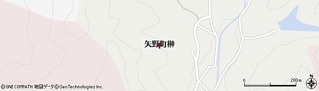 兵庫県相生市矢野町榊周辺の地図