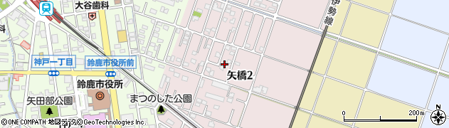 矢橋二丁目3号公園周辺の地図