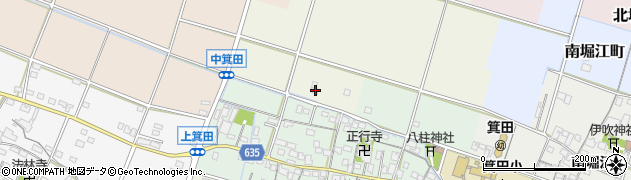三重県鈴鹿市中箕田町1424周辺の地図