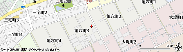 愛知県碧南市亀穴町周辺の地図