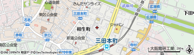 株式会社ヤマイチ三田営業所周辺の地図