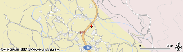 静岡県伊豆市小下田2141周辺の地図