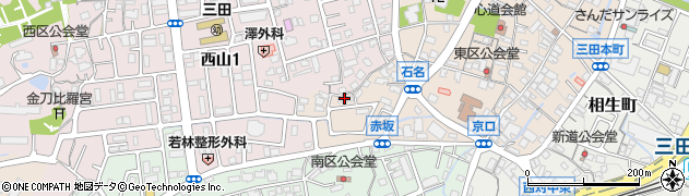 ダスキンシーズ三田南サービスマスター周辺の地図