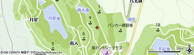 愛知県幸田町（額田郡）大草（北入）周辺の地図
