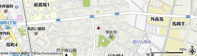 釜春 西尾店周辺の地図