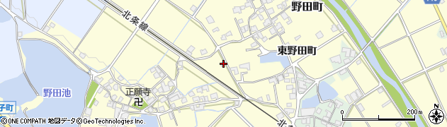 兵庫県加西市野田町94周辺の地図