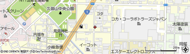 ニコニコレンタカー　京都久御山町店周辺の地図