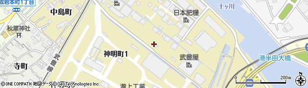 株式会社ササイナカムラ　中村リース事業本部周辺の地図
