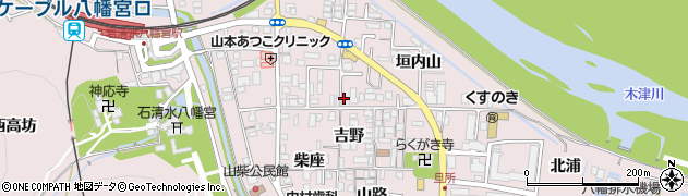 京都府八幡市八幡垣内山39周辺の地図