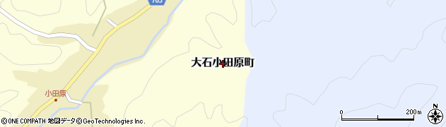 滋賀県大津市大石小田原町周辺の地図