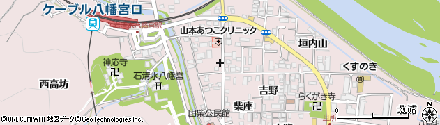 京都府八幡市八幡土井45周辺の地図