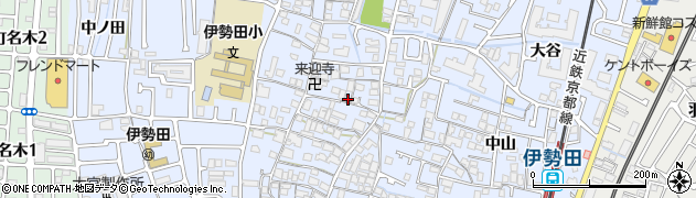 京都府宇治市伊勢田町毛語67周辺の地図