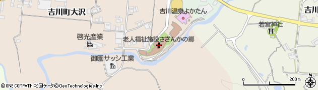 さざんかの郷周辺の地図