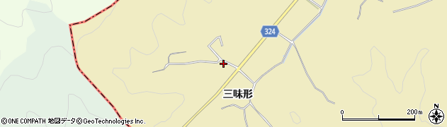 愛知県岡崎市桑谷町（岩ケ入）周辺の地図