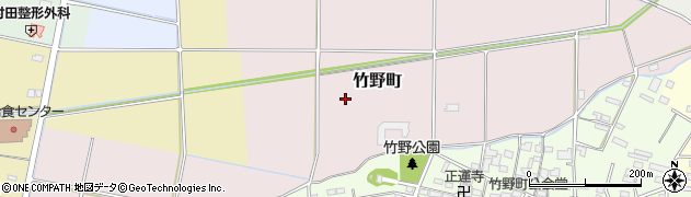 三重県鈴鹿市竹野町周辺の地図