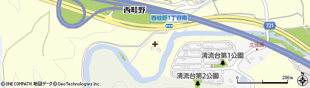 猪名川キヤンプ周辺の地図