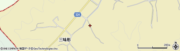 愛知県岡崎市桑谷町（クスボ）周辺の地図