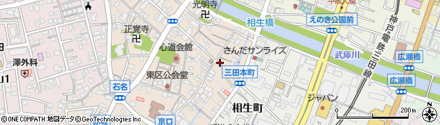 冨田権治・精肉店周辺の地図
