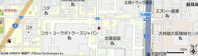 京阪運輸倉庫株式会社　本社周辺の地図