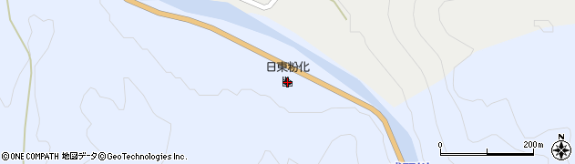 日東粉化工業株式会社　下滝工場周辺の地図