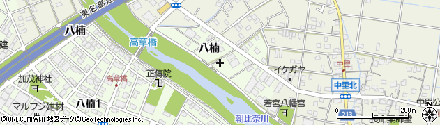 静岡県焼津市八楠638周辺の地図