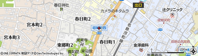 ドミノ・ピザ　半田昭和町店周辺の地図