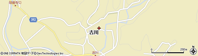 愛知県新城市吉川殿貝津周辺の地図