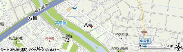 静岡県焼津市八楠627周辺の地図