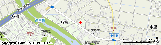 静岡県焼津市八楠648周辺の地図