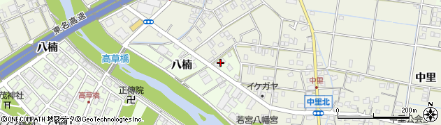 静岡県焼津市八楠643周辺の地図