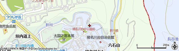兵庫県川辺郡猪名川町肝川人石周辺の地図