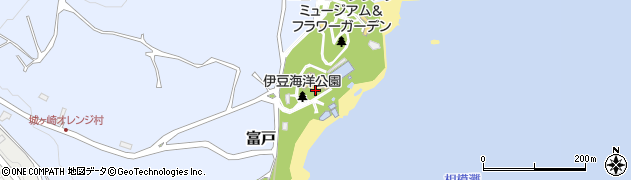 伊豆四季の花公園周辺の地図