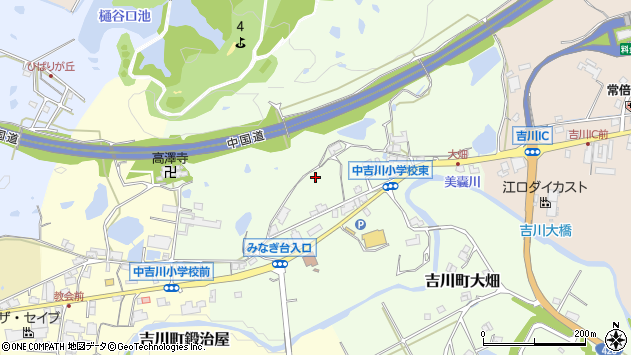 〒673-1116 兵庫県三木市吉川町大畑の地図