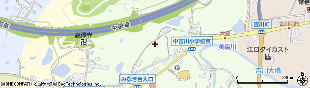 兵庫県三木市吉川町大畑周辺の地図