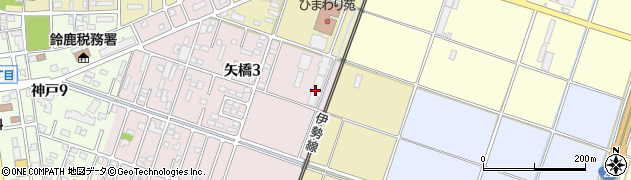 ショートステイ矢橋周辺の地図