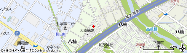 静岡県焼津市八楠69周辺の地図