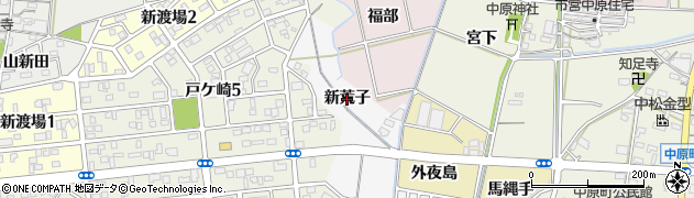 愛知県西尾市戸ケ崎町（新荒子）周辺の地図
