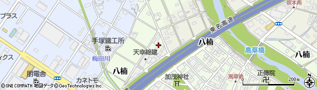 静岡県焼津市八楠70周辺の地図
