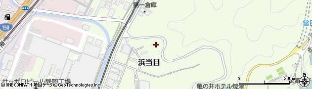 静岡県焼津市浜当目周辺の地図