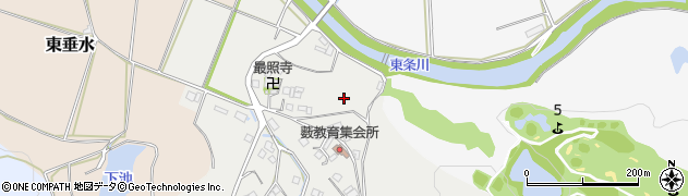 兵庫県加東市藪周辺の地図