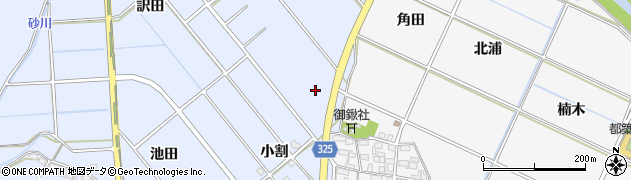 愛知県額田郡幸田町永野流周辺の地図