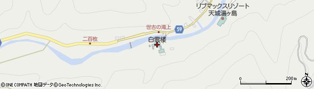 静岡県伊豆市湯ケ島2813周辺の地図