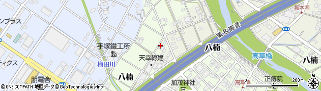 静岡県焼津市八楠68周辺の地図