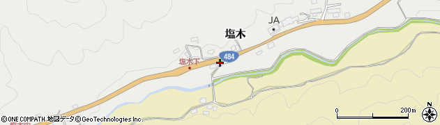 岡山県赤磐市塩木170周辺の地図