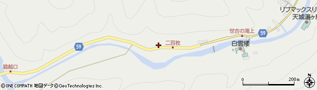 静岡県伊豆市湯ケ島2643周辺の地図