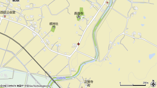 〒669-1511 兵庫県三田市山田の地図