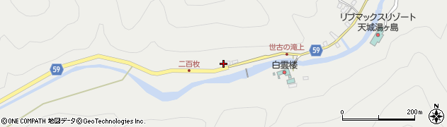 静岡県伊豆市湯ケ島1971-3周辺の地図