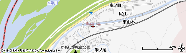 橋本東山本周辺の地図