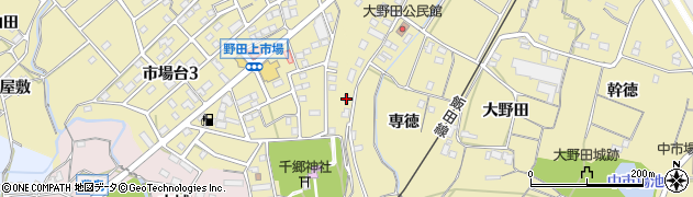 愛知県新城市野田権現63周辺の地図