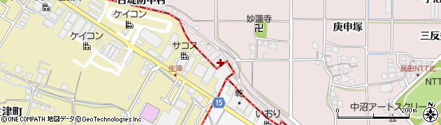 京都府久御山町（久世郡）島田（下ミス）周辺の地図